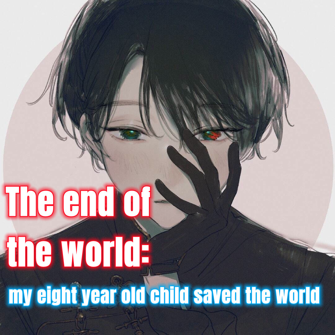 The end of the world: my eight year old child saved the world